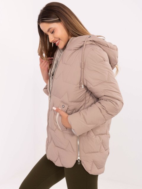 Kurtka MBM-KR-2519.21 ciemny bezowy L Kurtka MBM-KR-2519.21 ciemny bezowy L