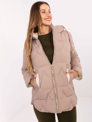 Kurtka MBM-KR-2519.21 ciemny bezowy XL