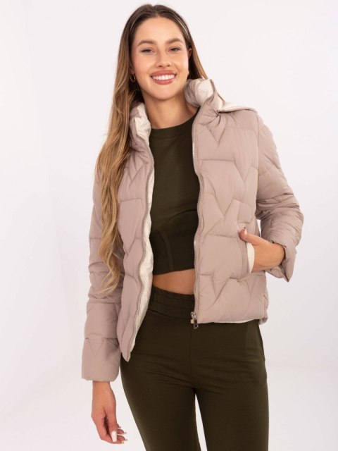 Kurtka MBM-KR-2522.31 ciemny bezowy L Kurtka MBM-KR-2522.31 ciemny bezowy L