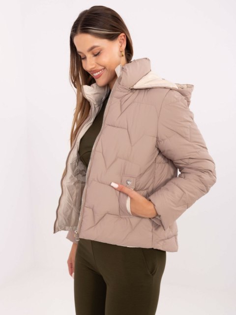 Kurtka MBM-KR-2522.31 ciemny bezowy XL Kurtka MBM-KR-2522.31 ciemny bezowy XL