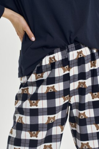 PIŻAMA ASTRID 3441 DR XL granatowy