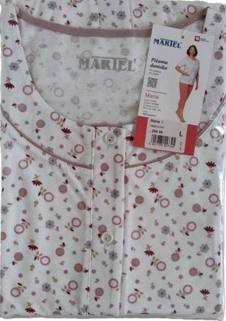 PIŻAMA DAMSKA MARIA I 200 KR XXL kwiatki 30