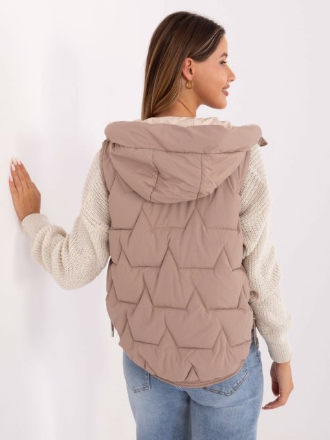 Kamizelka MBM-KZ-2502.27 ciemny bezowy 2XL Kamizelka MBM-KZ-2502.27 ciemny bezowy 2XL