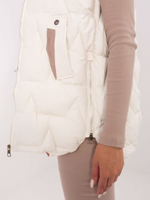 Kamizelka MBM-KZ-2516.96 ecru XL Kamizelka MBM-KZ-2516.96 ecru XL