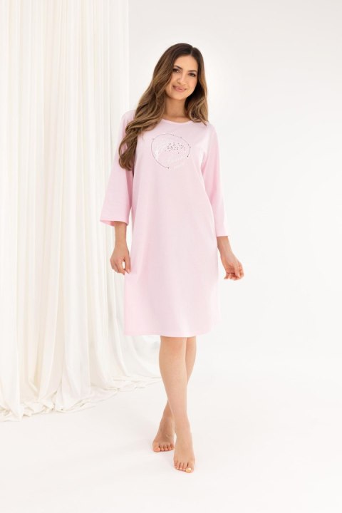 KOSZULA DAMSKA 167 3/4 R.2XL-3XL XXL różowy KOSZULA DAMSKA 167 3/4 R.2XL-3XL XXL różowy