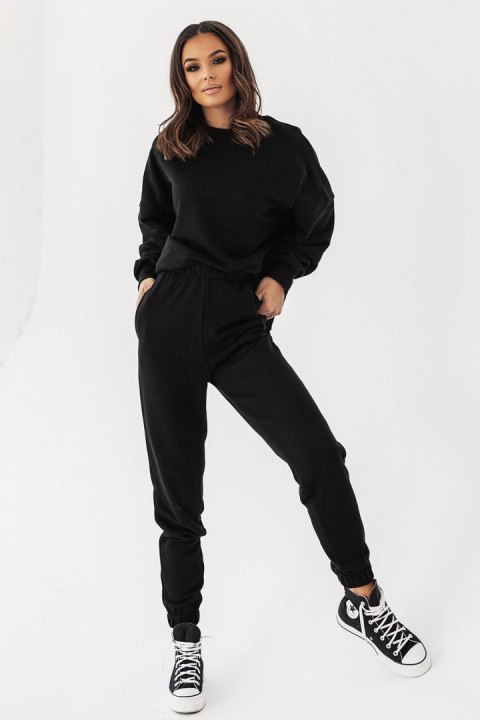 Czarna bluza oversize Morelli - Rozmiar M/L Czarna bluza oversize Morelli - Rozmiar M/L