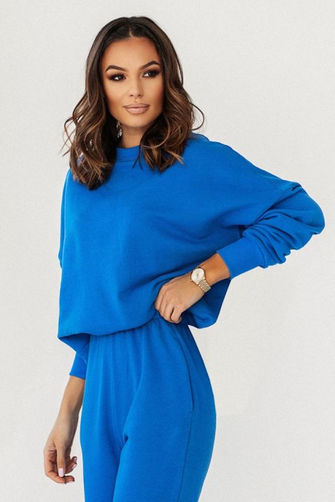 Niebieska bluza oversize Morelli - Rozmiar XS/S Niebieska bluza oversize Morelli - Rozmiar XS/S