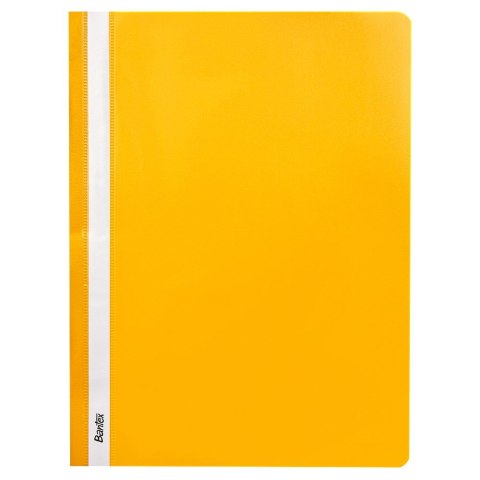 Skoroszyt Bantex Standard A4 żółty polipropylen PP (400076727)