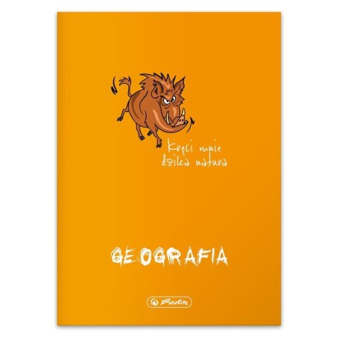 Zeszyt Herlitz Geografia Eco PP 9500042 A5 60k. 70g kratka (400198100) Zeszyt Herlitz Geografia Eco PP 9500042 A5 60k. 70g kratka (400198100)