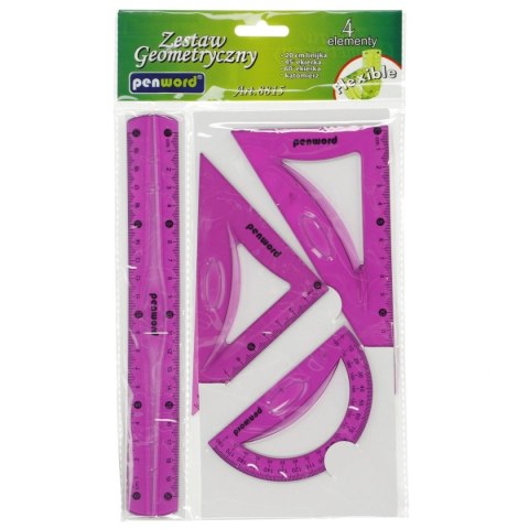 Komplet geometryczny Sdm 4 el. 20cm. 4 el. (8815) Komplet geometryczny Sdm 4 el. 20cm. 4 el. (8815)