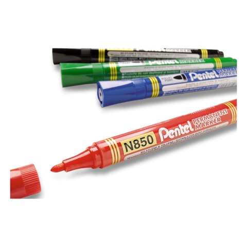 Marker permanentny Pentel czarny 1,5mm okrągła końcówka (N850)