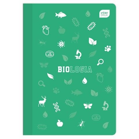 Zeszyt tematyczny Interdruk Biologia A5 60k. 70g krata Zeszyt tematyczny Interdruk Biologia A5 60k. 70g krata