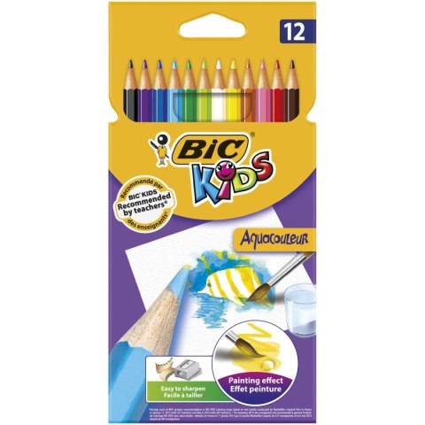 Kredki akwarelowe Bic Kids 12 kol. (5692) Kredki akwarelowe Bic Kids 12 kol. (5692)