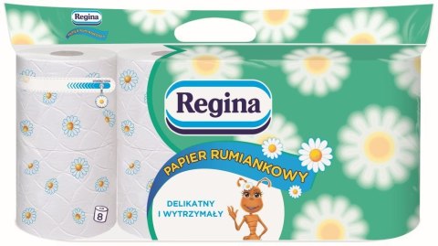 Papier toaletowy Regina A`8 kolor: biały 8 szt (406774) Papier toaletowy Regina A`8 kolor: biały 8 szt (406774)