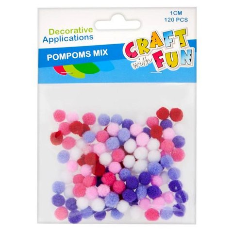 Pompony Craft with Fun mix 12 szt (439300) Pompony Craft with Fun mix 12 szt (439300)