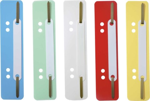 Wąsy do skoroszytów Durable plastik kolor: biały 25 szt