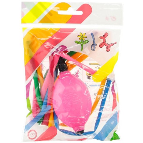 Balon do modelowania Arpex Z POMPKĄ mix 6 szt (BL412) Balon do modelowania Arpex Z POMPKĄ mix 6 szt (BL412)
