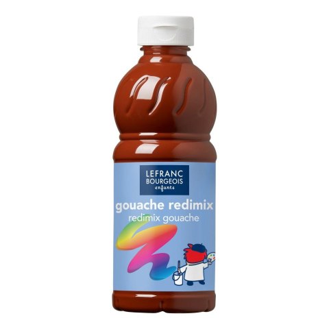 Farba tempera Lefranc&Bourgeois REDIMIX kolor: brązowy 500ml 1 kolor. (188015) Farba tempera Lefranc&Bourgeois REDIMIX kolor: brązowy 500ml 1 kolor. (188015)