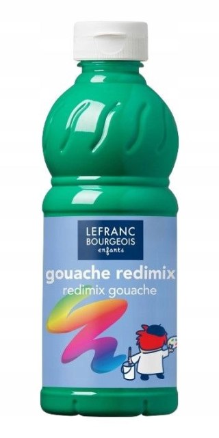 Farba tempera Lefranc&Bourgeois REDIMIX kolor: zielony 500ml 1 kolor. (188012)