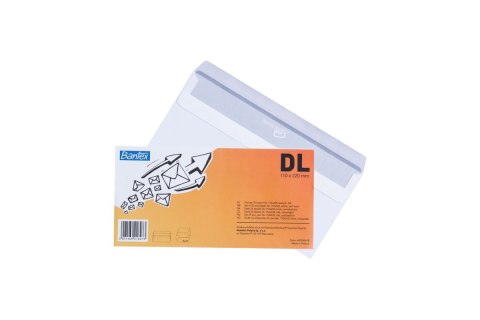 Koperta Bantex SK DL biała (400089388) 50 sztuk Koperta Bantex SK DL biała (400089388) 50 sztuk