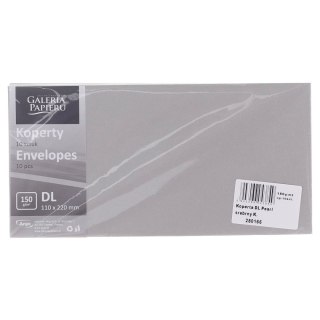 Koperta Galeria Papieru pearl k 150 DL srebrna [mm:] 110x220 (280166) 10 sztuk
