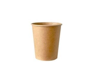 Kubek jednorazowy (nd) papierowy KRAFT papier pokryty folią 250ml