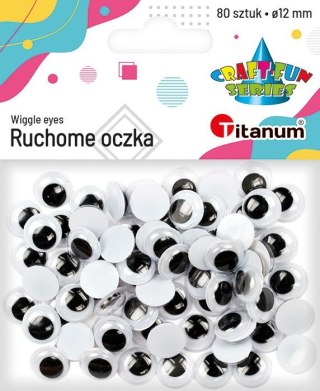 Oczka Titanum Craft-Fun Series 12mm 80 szt (O004)