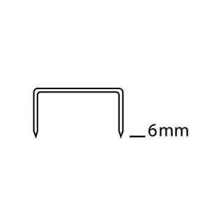 Zszywki 24/6 Novus miedzianowe 24/6 1000 szt (040-0206)