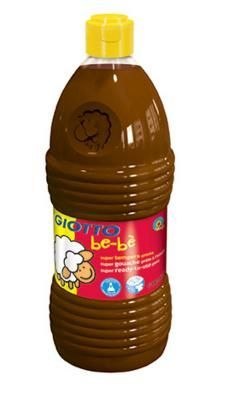 Farba tempera Giotto Be-Be kolor: brązowy 1000ml 1 kolor. (467523) Farba tempera Giotto Be-Be kolor: brązowy 1000ml 1 kolor. (467523)