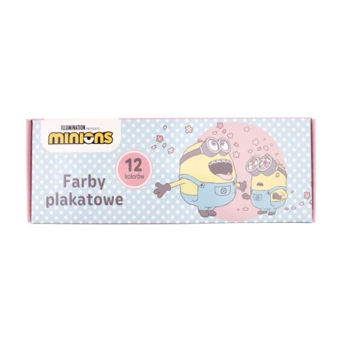 Farby akwarelowe Beniamin Minionki 20ml 12 kolor. Farby akwarelowe Beniamin Minionki 20ml 12 kolor.