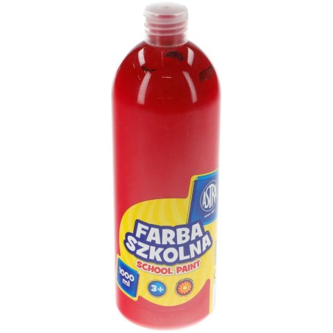Farby plakatowe Astra szkolne kolor: czerwony ciemny 1000ml 1 kolor. Farby plakatowe Astra szkolne kolor: czerwony ciemny 1000ml 1 kolor.