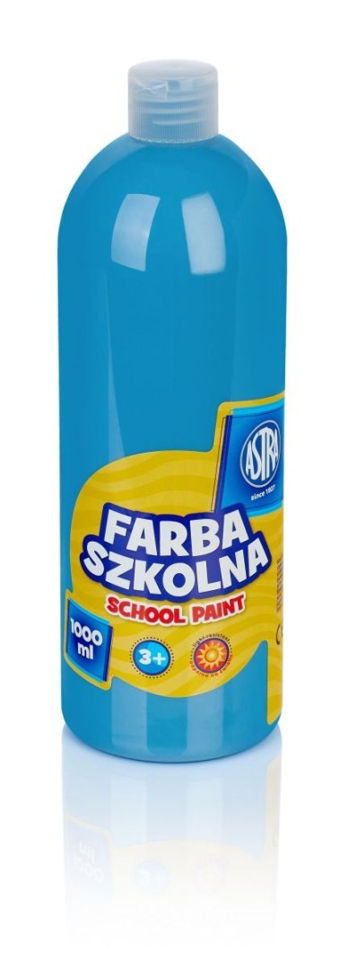 Farby plakatowe Astra szkolne kolor: niebieski 1000ml 1 kolor. Farby plakatowe Astra szkolne kolor: niebieski 1000ml 1 kolor.