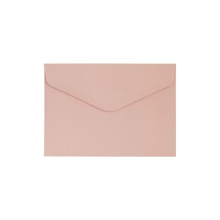 Koperta Galeria Papieru gładki satynowany pudrowy C6 różowa (280235) 10 sztuk