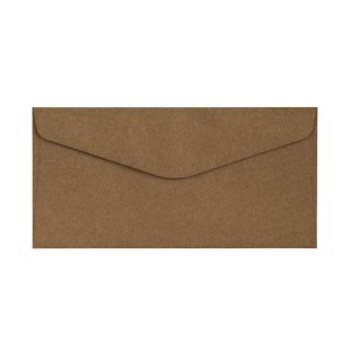 Koperta Galeria Papieru nature DL brązowa (280143) 10 sztuk