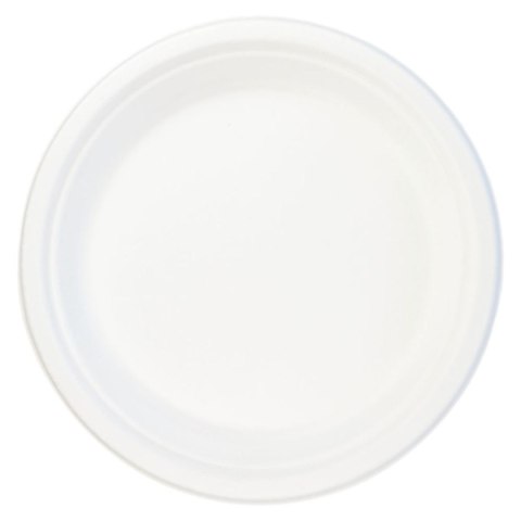 Talerz jednorazowy Arpex trzcina cukrowa 23 cm papier śr. 230mm 6 szt (KG8006)