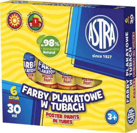 Farby plakatowe Astra kolor: niebieski 30ml 1 kolor. Farby plakatowe Astra kolor: niebieski 30ml 1 kolor.
