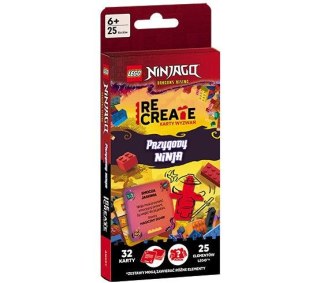 Karty Ameet LEGO® NINJAGO® Recreate. Karty Wyzwań. Przygody ninja (ACP 6701) 32 sztuk