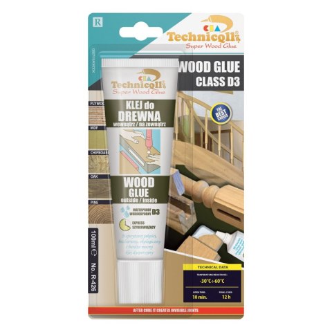 Klej w tubie Technicqll Rapid do drewna 100ml (R-426) Klej w tubie Technicqll Rapid do drewna 100ml (R-426)