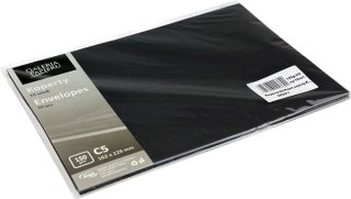 Koperta Galeria Papieru pearl czarny C5 czarna (280677) 10 sztuk