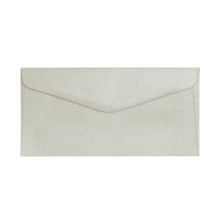 Koperta Galeria Papieru pearl jasnosrebrny DL srebrna (280140) 10 sztuk