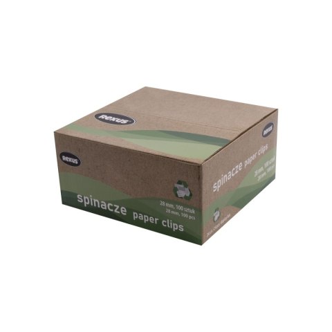 Spinacze Beniamin biurowy 28mm 100 szt (5092)
