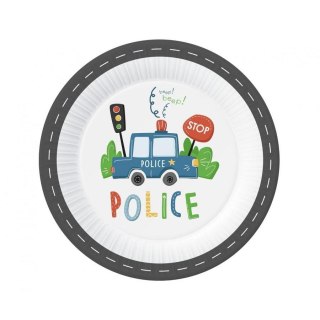 Talerz jednorazowy Godan Police papier śr. 230mm 6 szt (PW-TPO9)