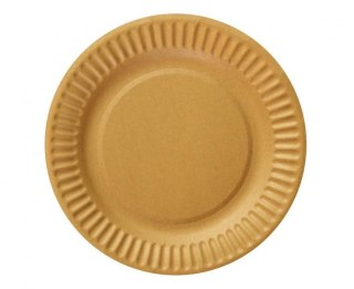 Talerz jednorazowy Godan złoty papier śr. 180mm 6 szt (PF-TPZ6)