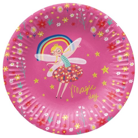 Talerz jednorazowy Paw Fairy Unicorn tektura śr. 180mm 8 szt (PPD8003800) Talerz jednorazowy Paw Fairy Unicorn tektura śr. 180mm 8 szt (PPD8003800)