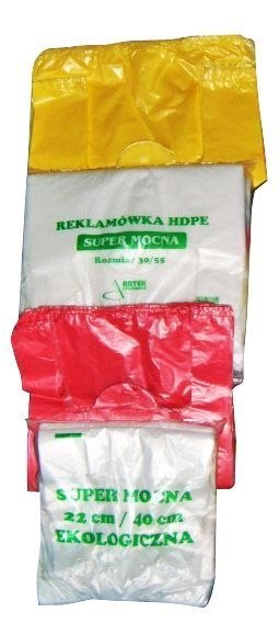 Worki foliowe Artek HDPE 200 szt [mm:] 250x450