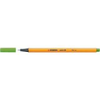 Cienkopis Stabilo zielony jasny 0,4mm 1kol. (88/33)