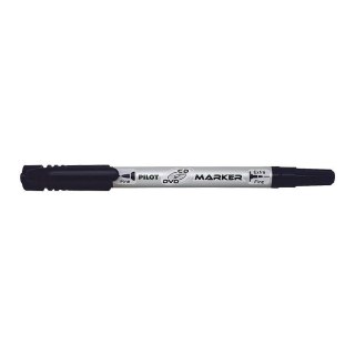 Marker do cd Pilot Twin Marker czarny 0,4/0,7mm (SCA-TMCD-B)