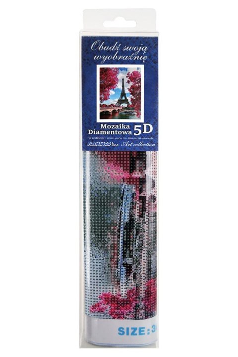 Zestaw kreatywny Flamingo Line Diamentowa mozaika 30x40cm Wieża Eiffla 1 (TGD72828) Zestaw kreatywny Flamingo Line Diamentowa mozaika 30x40cm Wieża Eiffla 1 (TGD72828)