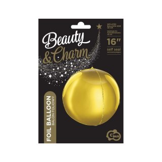 Balon foliowy Godan kula złota 16cal (BK-HZL)