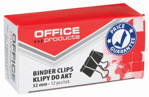 Klipy Office Products 32mm czarny (18093219-05)